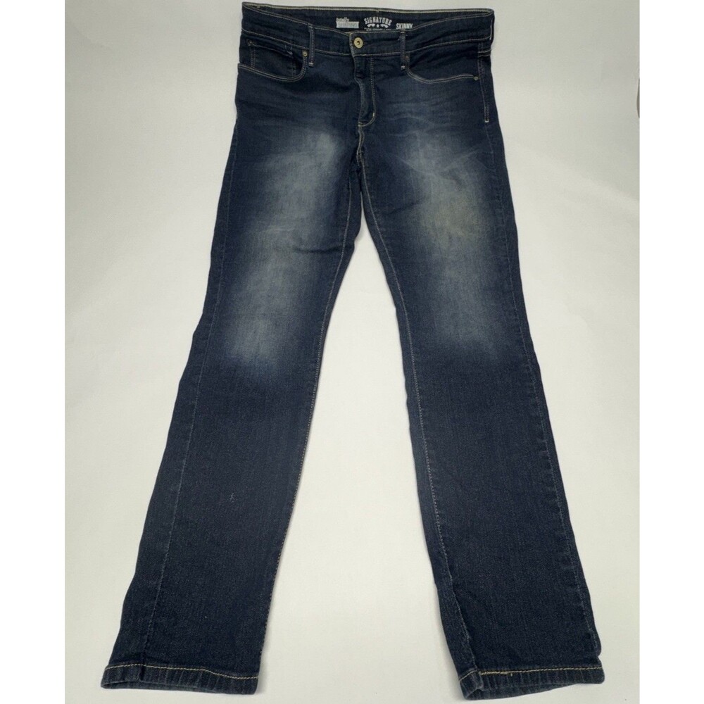 Levis Signature Jeans Totally Shaping Skinny Womens 18L 34W X 34L Denim READ